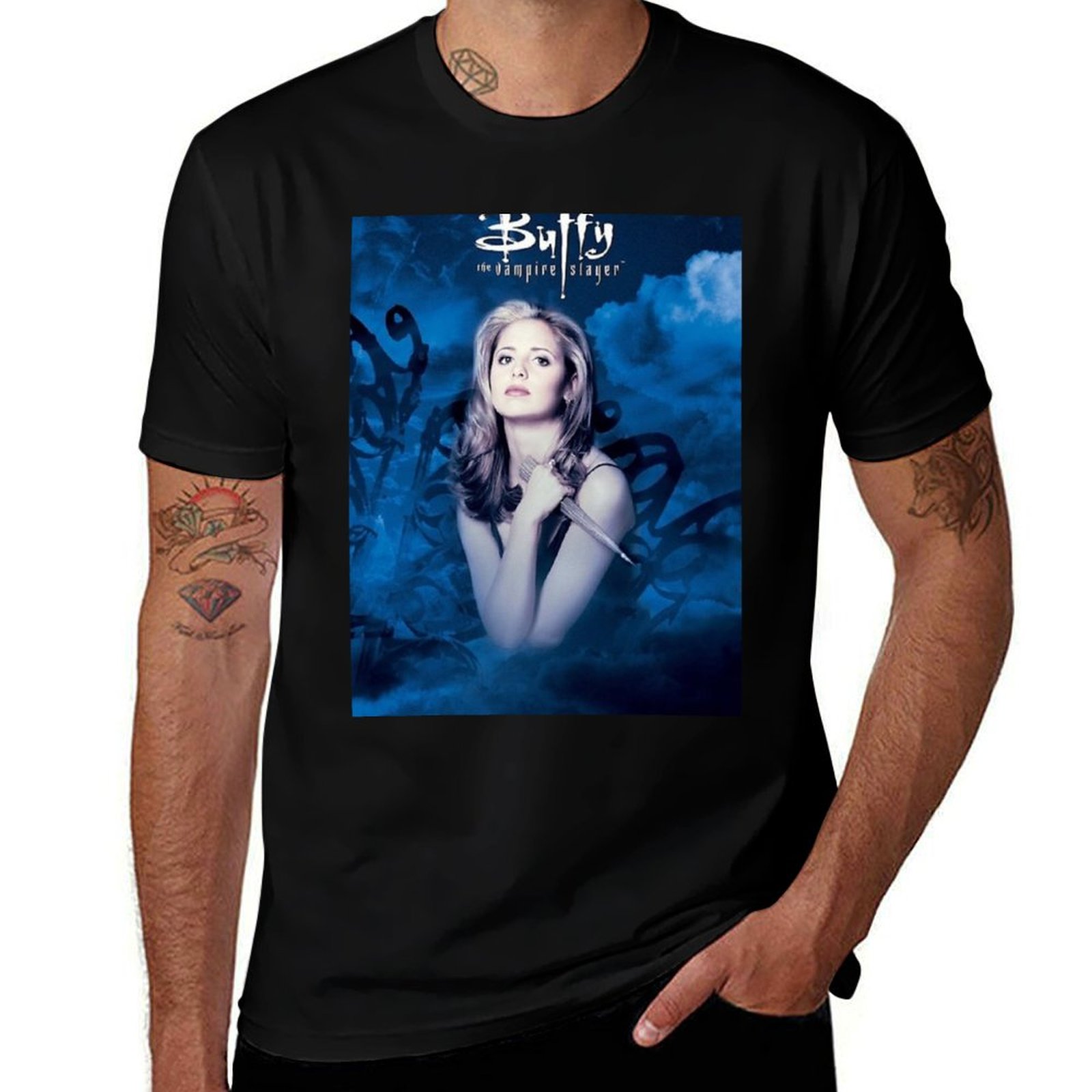 Anime Merchandise Shirt - Футболка Buffy Merchandise, футболка с аниме,