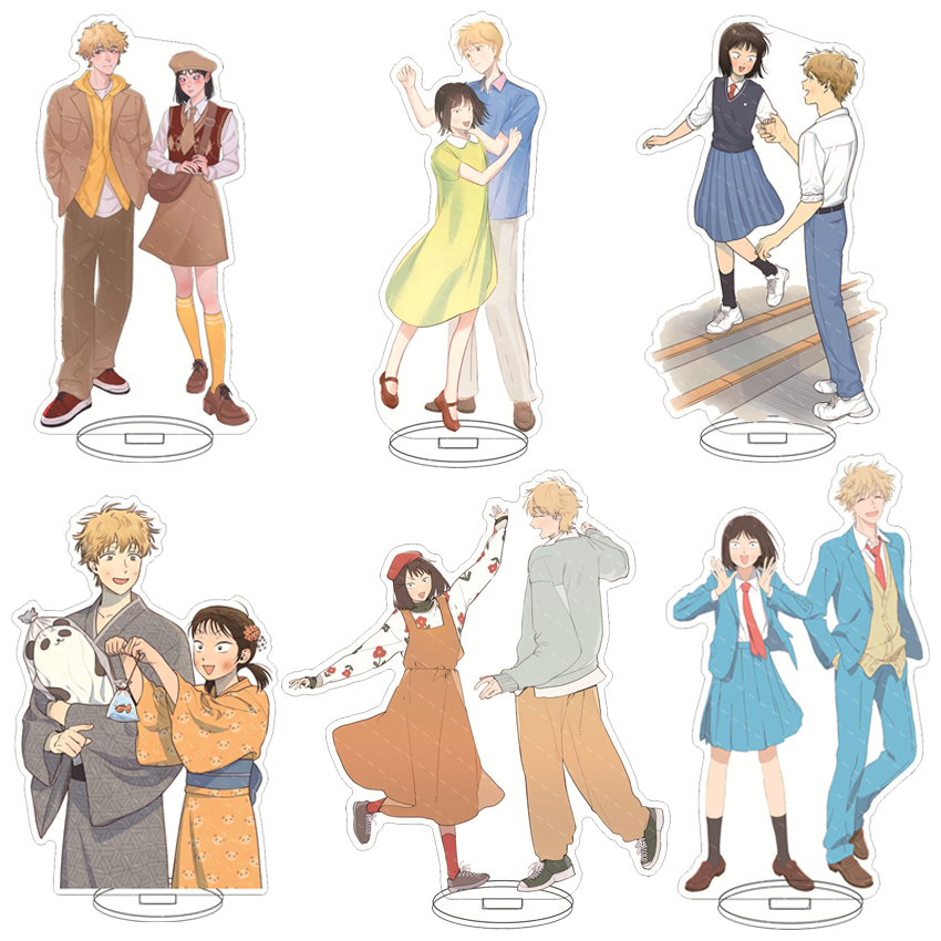 Free Anime Merchandise - Акриловая подставка с аниме-дизайном, 16 см