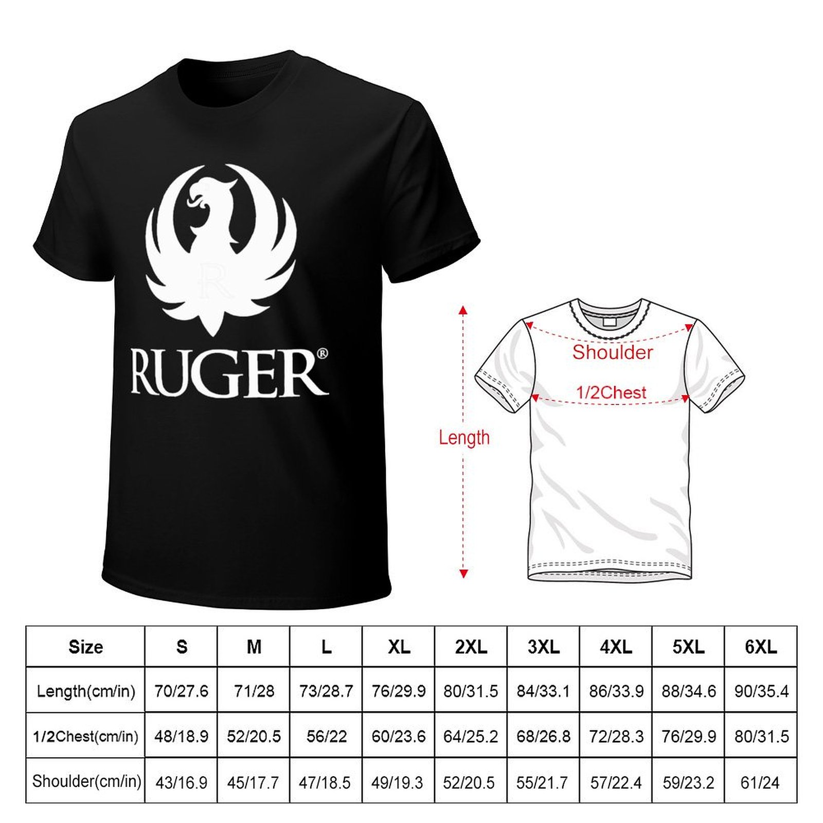 Футболка с логотипом R.uger, а – обзор и цена Anime Merchandise Shirt