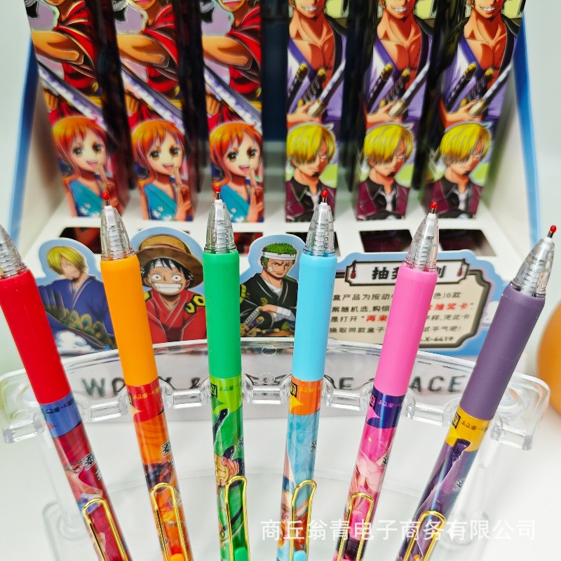 Набор из 24 новых гелевых руче – обзор и цена Anime One Piece Merchandise